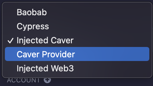 Caver Provider